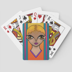 Vrouwenkaarten Pokerkaarten