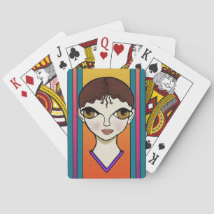 Vrouwenkaarten Pokerkaarten