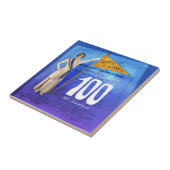 Vrouwenkiesrecht Centennial Tegel Tegeltje (Zijkant)