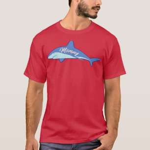 Vrouwenkostuum voor Zee-zeedieren mammie haai T-shirt