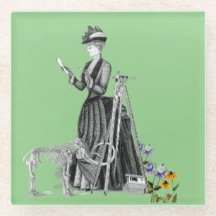 VROUWENLAND SURVEYOR WESTERN ONDERZOEK  GLAS C GLAZEN ONDERZETTER