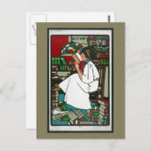 Vrouwenlezen Briefkaart (Voorkant / Achterkant)