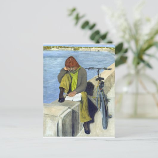 Vrouwenlezen Briefkaart (Staand voorkant)