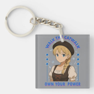 vrouwenmacht sleutelhanger