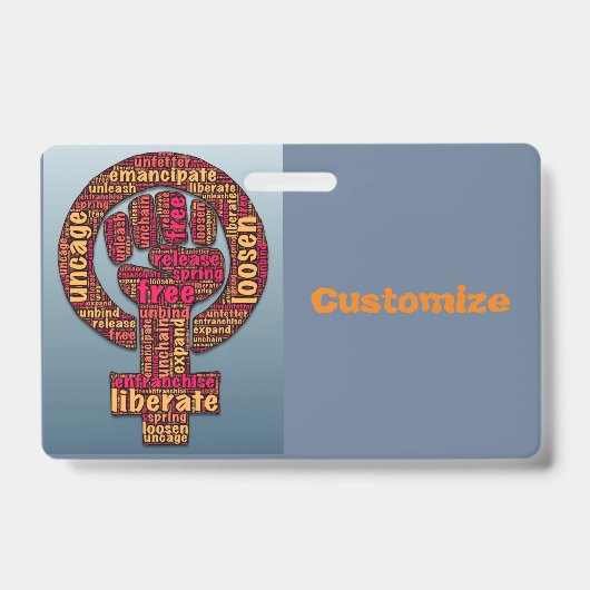 vrouwenmars 2017 geüpload badge (Voorzijde)