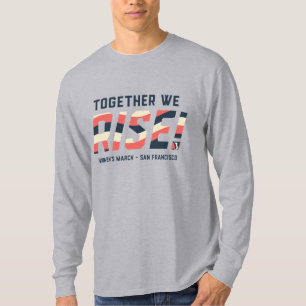 Vrouwenmars SF - samen verhogen we T-shirt