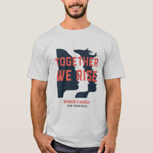 Vrouwenmars SF - samen verhogen we T-shirt