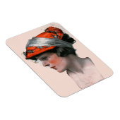 Vrouwenprofiel Magneet (Rechterzijde)