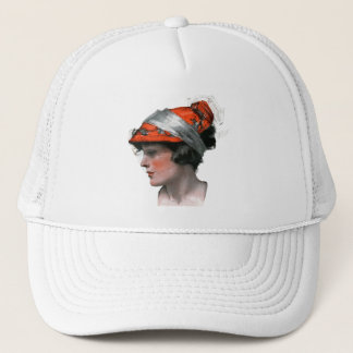 Vrouwenprofiel Trucker Pet