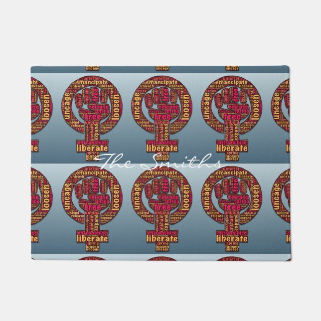 vrouwenrechten als eerste Thunder_Cove Deurmat (Voorkant)