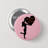 Vrouwenrechten: Button mensenrechten (Voorkant /achterkant)