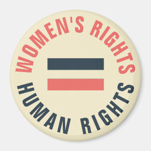 Vrouwenrechten Gelijke mensenrechten Feminist Magneet