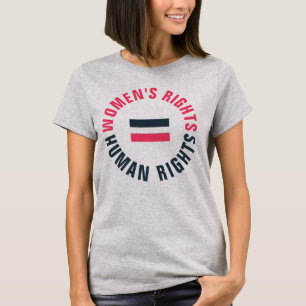 Vrouwenrechten Gelijke mensenrechten Feminist T-shirt