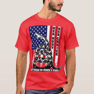 Vrouwenrechten Reproductieve gezondheid Amerikaans T-shirt