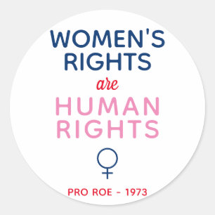Vrouwenrechten: Sticker mensenrechten