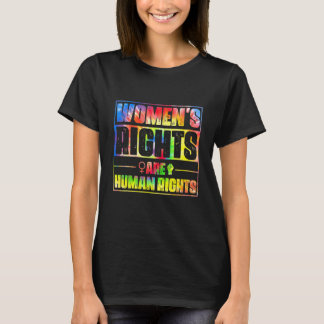 Vrouwenrechten zijn mensenrechten t-shirt