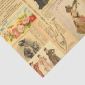  vrouwenreclame Shabby Chic Decoupage Tissuepapier (Detail)