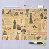  vrouwenreclame Shabby Chic Decoupage Tissuepapier (Craft)