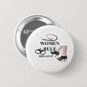 VROUWENREGELING RONDE BUTTON 5,7 CM (Voorkant /achterkant)