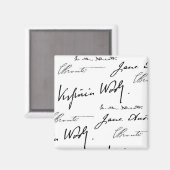 Vrouwenschrijvers Magneet (Voorkant / Achterkant)