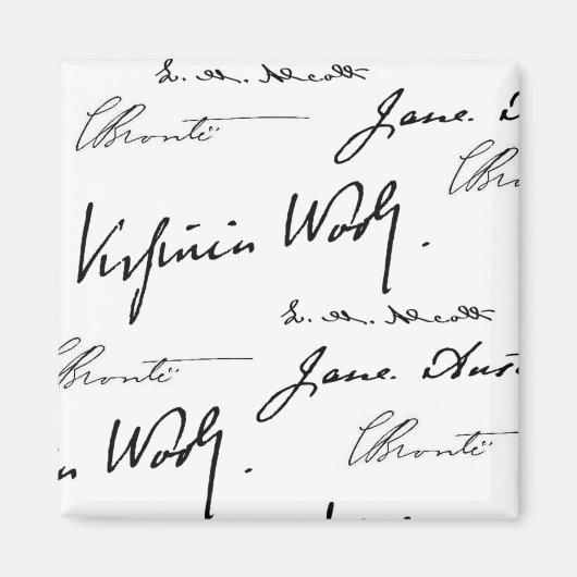 Vrouwenschrijvers Magneet (Voorkant)