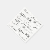 Vrouwenschrijvers Servetten (Hoek)