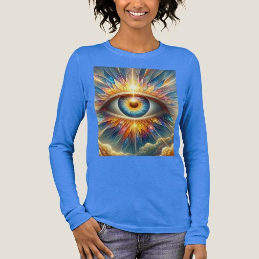 Vrouwenshirt Tri-Blend Shirt (Voorkant)