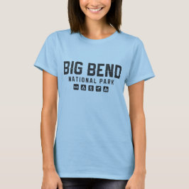 Vrouwenshirt van het Big Bend National Park (Texas T-shirt