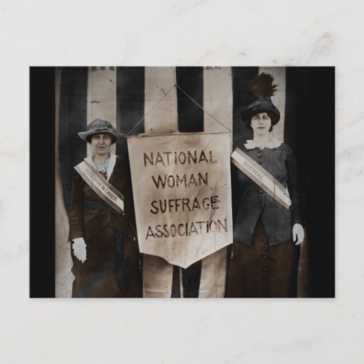 Vrouwensuffragebeweging Briefkaart (Voorkant)