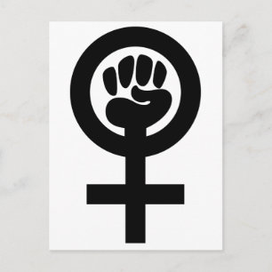 Vrouwensymbool Briefkaart