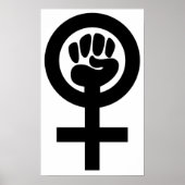 Vrouwensymbool Poster (Voorkant)