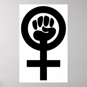 Vrouwensymbool Poster