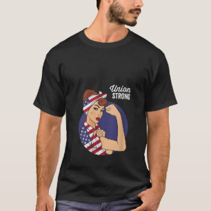 Vrouwenvakbondsdagen voor vrouwen Rosie de Rivier T-shirt