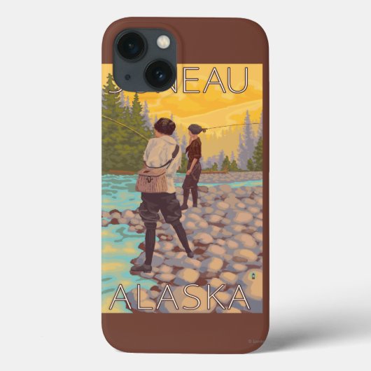 Vrouwenvisserij - Juneau, Alaska Case-Mate iPhone Case (Achterkant)