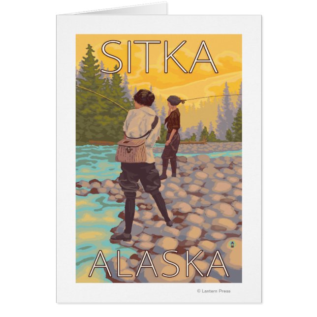 Vrouwenvisserij - Sitka, Alaska (Voorkant)
