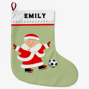 Vrouwenvoetbal Grote Kerstsok