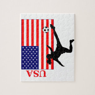 Vrouwenvoetbal VS Legpuzzel