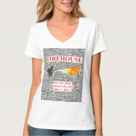 Vrouwenvoetzoeker en Vrienden op KCAG 2024 T-shirt