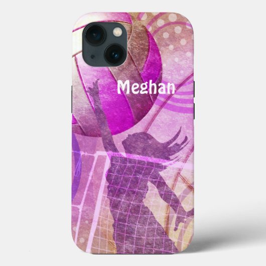 Vrouwenvolleybal Case-Mate iPhone Case (Achterkant)