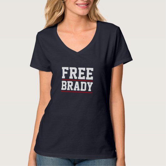Vrouwenvrije Brady T-shirt (Voorkant)