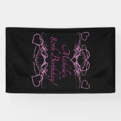 Vrouw's 80ste verjaardag spandoek (Horizontaal)