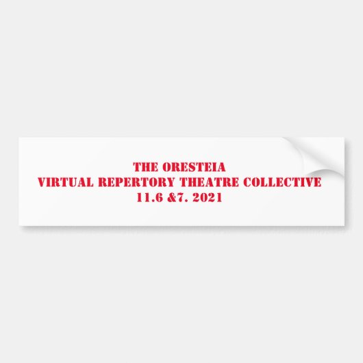 VRTC Oresteia Sticker (Voorkant)