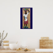 Vrucht Dame Poster (Keuken)