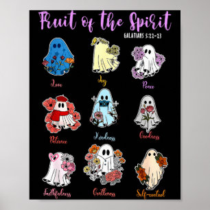 Vrucht van de Geest Christelijke Religieuze Hallow Poster