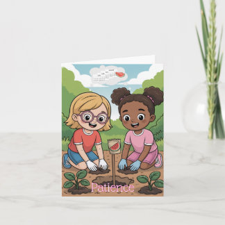 Vrucht van de Geest: Geduld van de kinderen Kaart