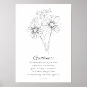 Vrucht van de Geest Jakobus 3:17 Bijbel Schriftuur Poster