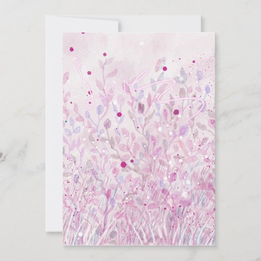 Vrucht van de geest Liefde briefkaart (Voorkant)