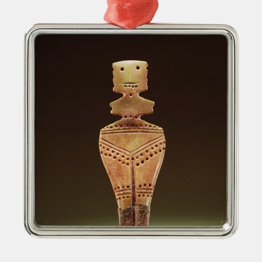 Vruchtbaarheidscijfer Metalen Ornament (Voorkant)