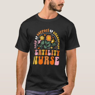 Vruchtbaarheidsverpleegster Waarderingskring IVF-v T-shirt