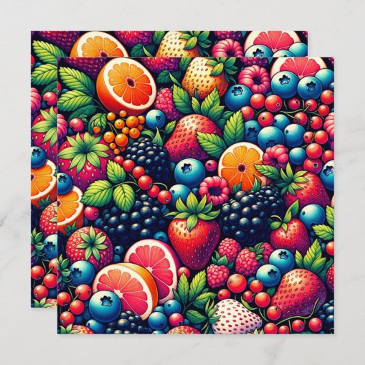 Vruchtbare harmonie: een symfonie van de beloning kaart (Voorkant / Achterkant)